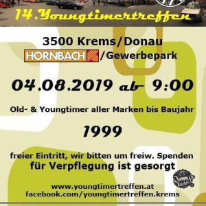 14. Youngtimertreffen Krems - 08.2019
