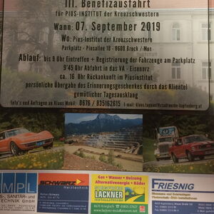 Benefizausfahrt 2019 - Pius-Institut der Kreuzschwestern